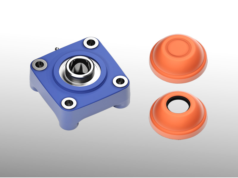 Square flanged bearing supports - UCF/CX